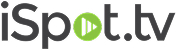 iSpot.tv logo; displays; online.